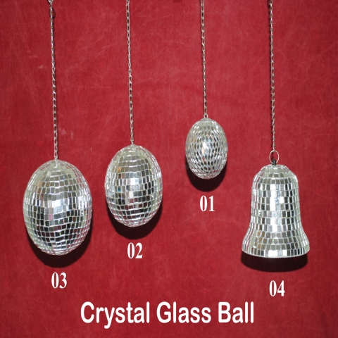 CRYSTAL BALL GLASS